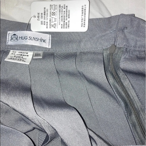 Grey skirt / Gray skirt - Picture 8 of 8